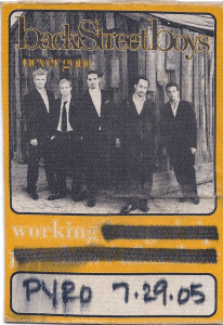 Back Street Boys 2005